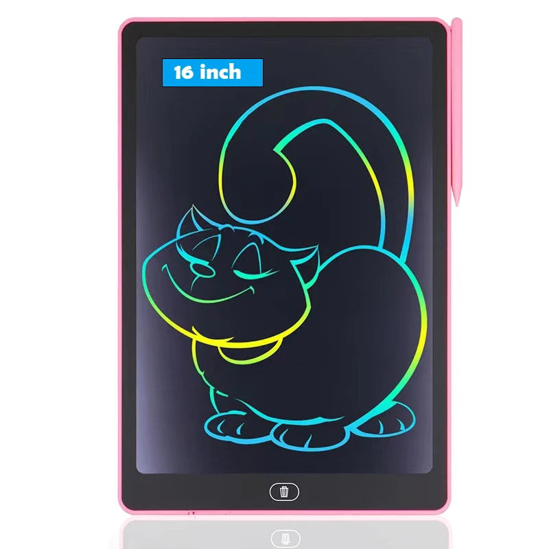Scribly – LCD tekenbord kinderen 8.5/10/12 inch – herbruikbaar & educatief