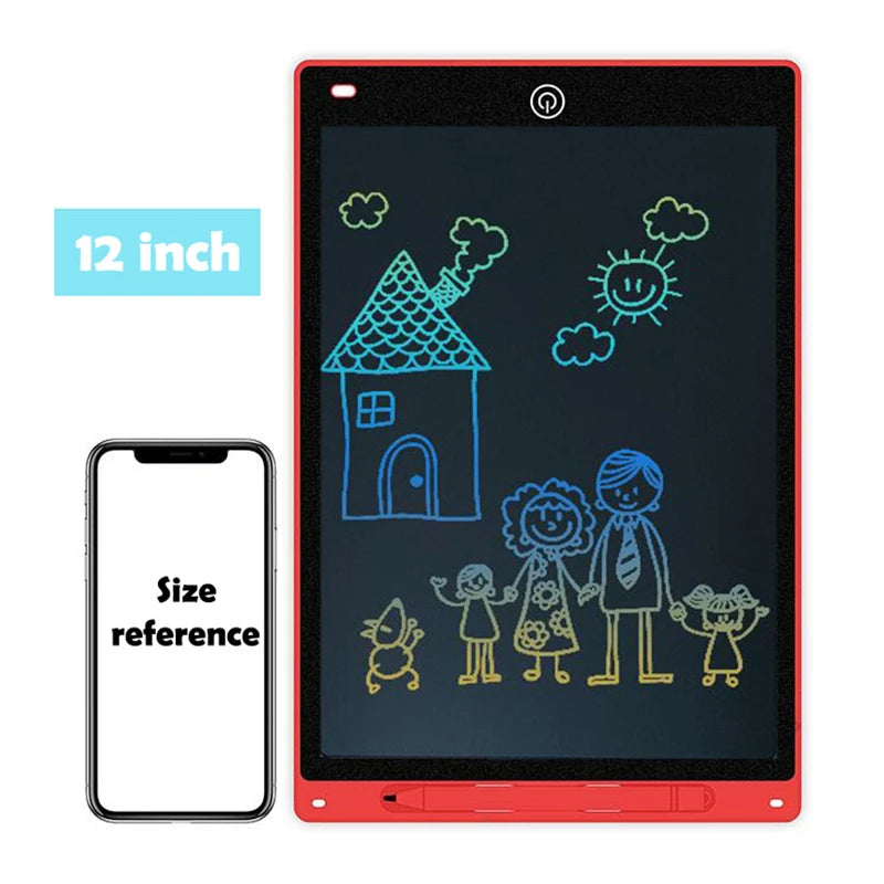 Scribly – LCD tekenbord kinderen 8.5/10/12 inch – herbruikbaar & educatief