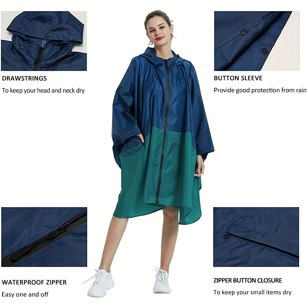 Elin – Waterproof Raincoat with Hood – For Rainy Days & Outdoor Adventures
