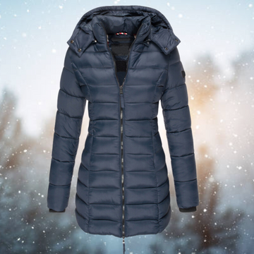 Amelia | Warme Donsjas met Capuchon voor Comfort en Stijl