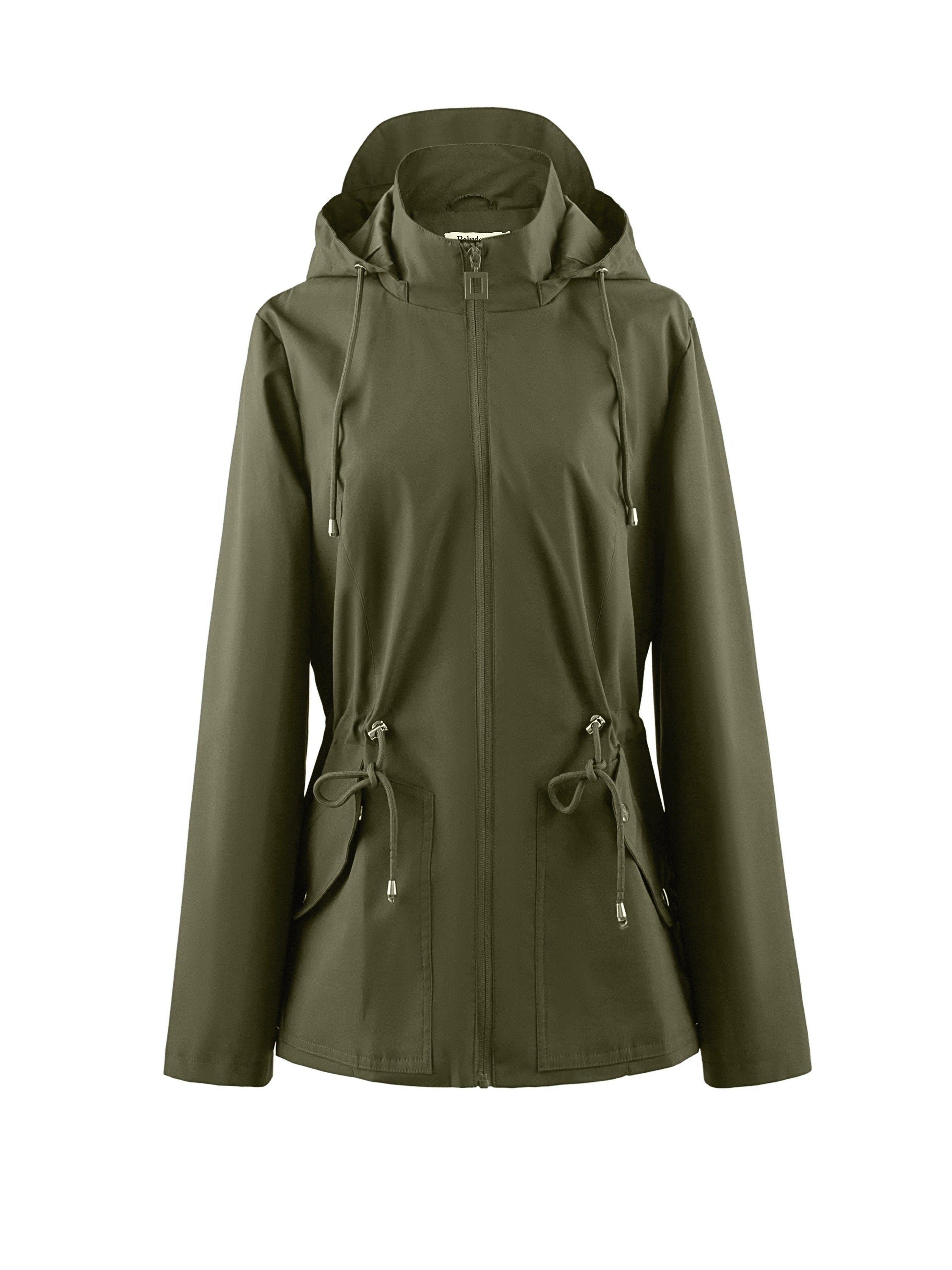 Emma – Waterproof, tailored jacket with hood – Elegance meets functionality