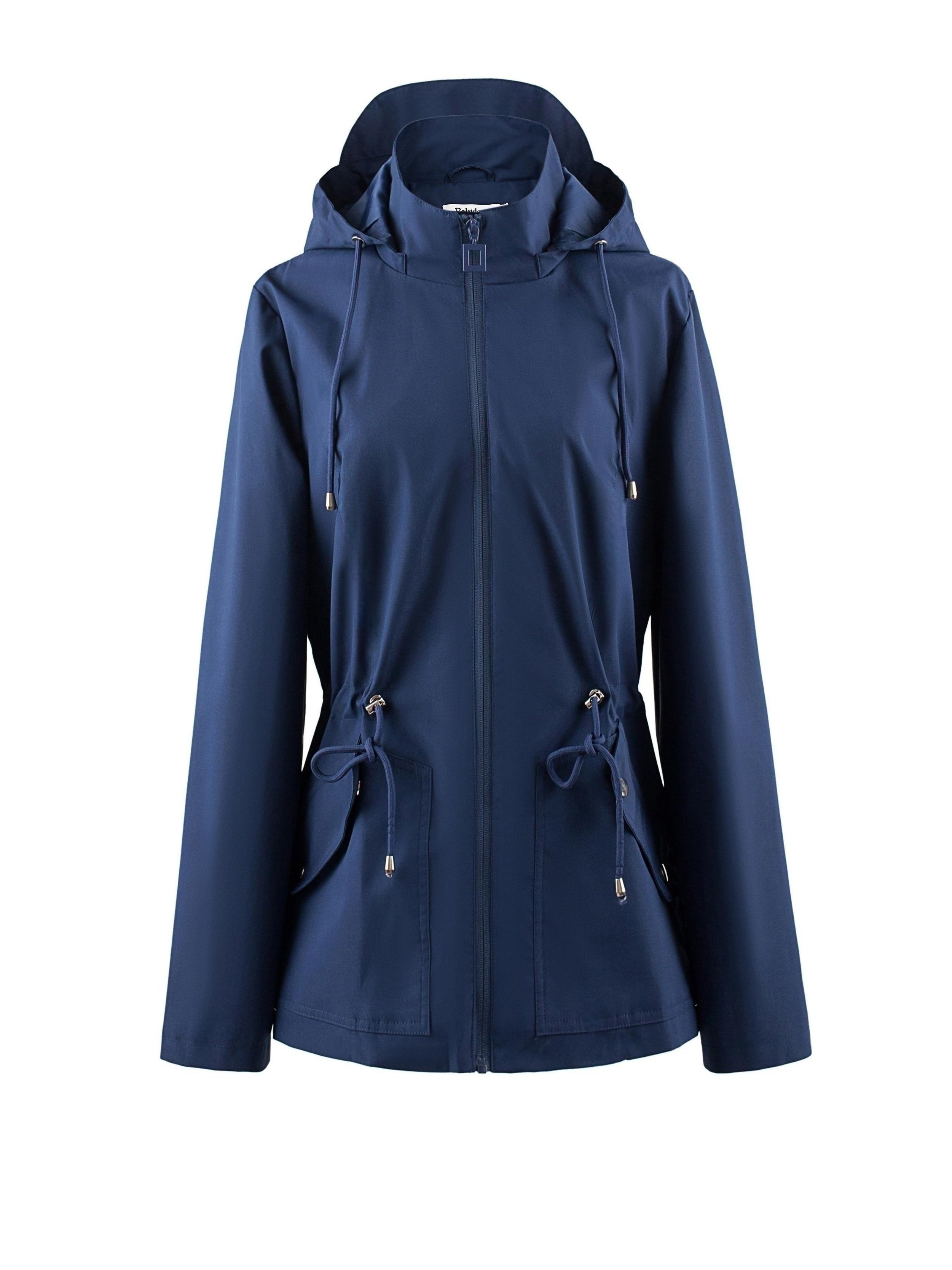 Emma – Waterproof, tailored jacket with hood – Elegance meets functionality