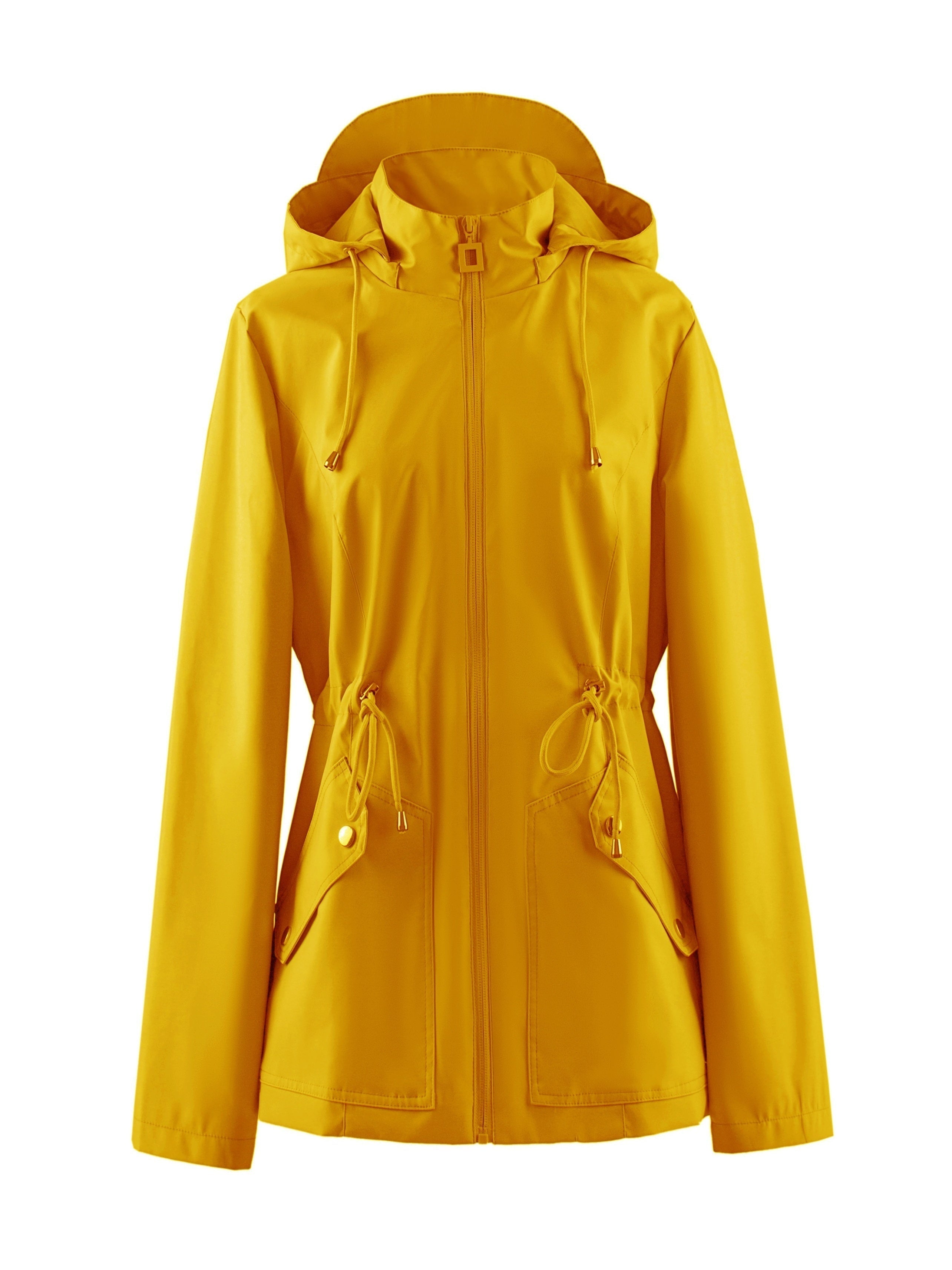 Emma – Waterproof, tailored jacket with hood – Elegance meets functionality