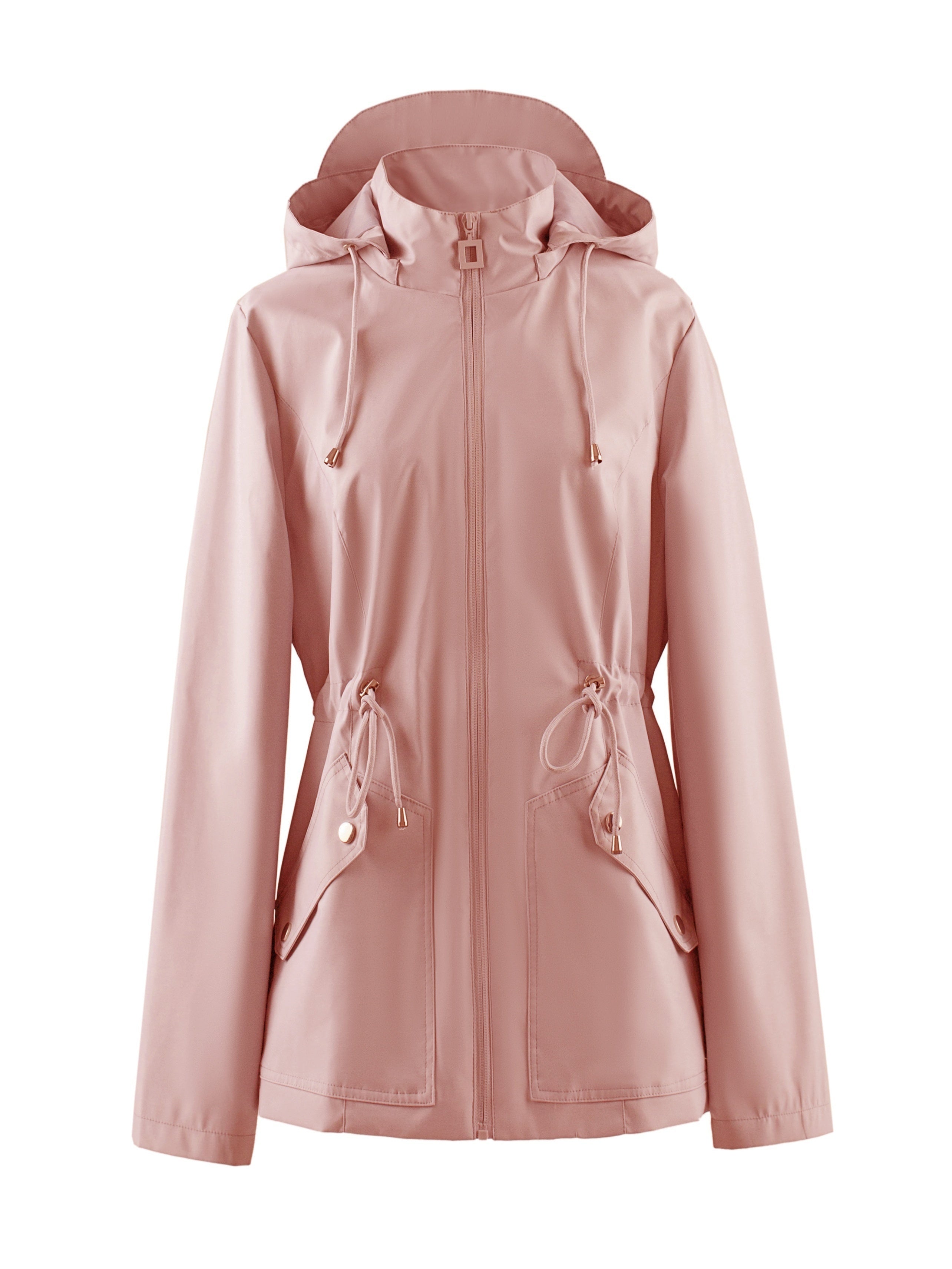 Emma – Waterproof, tailored jacket with hood – Elegance meets functionality
