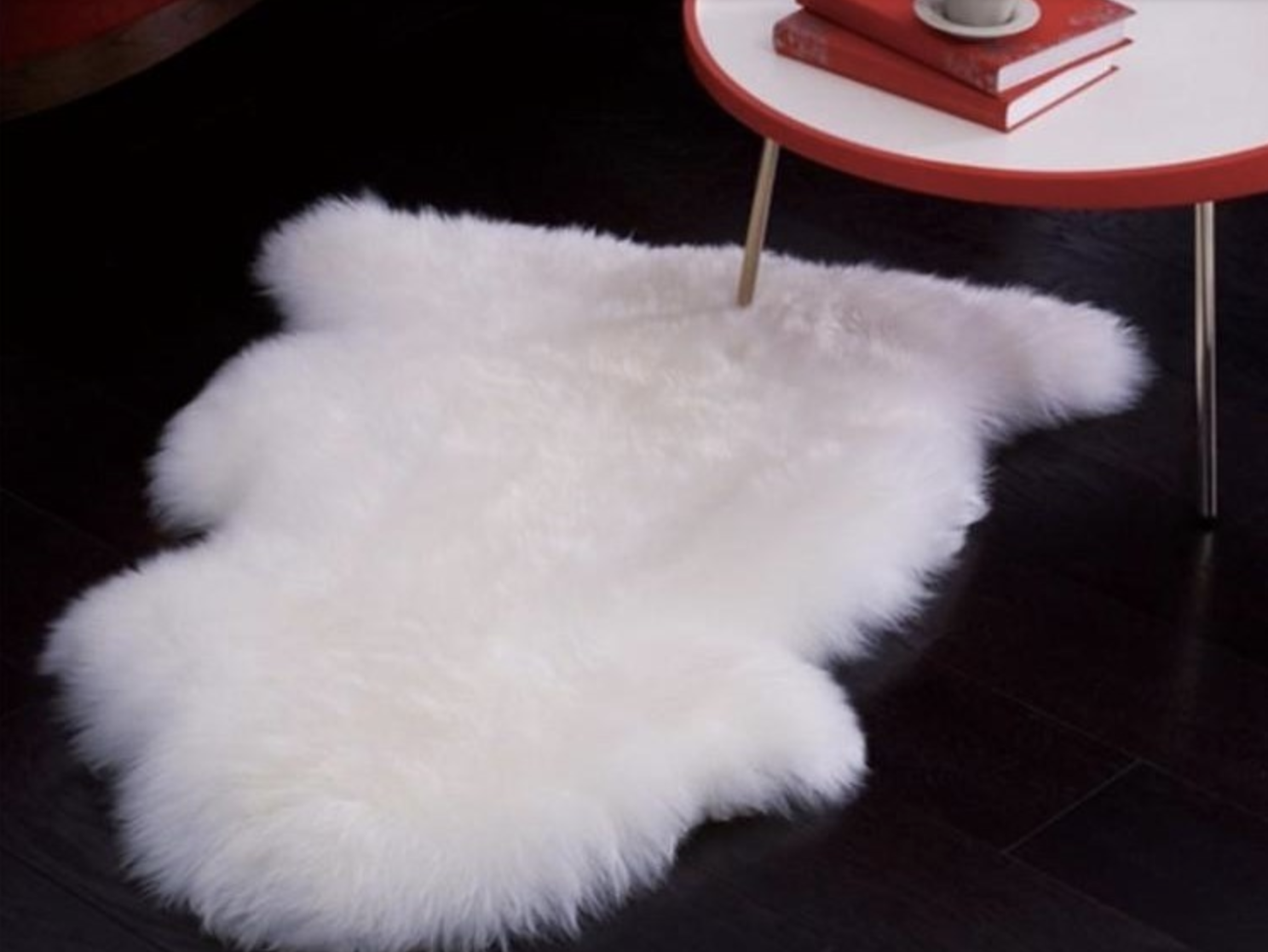Furora Home – Faux Fur Throw & Rug, white, versatile design