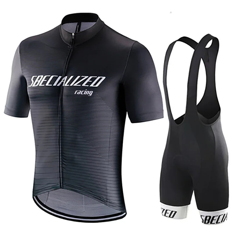 Velonix Fietskleding Set Heren – Ademende Zomer Wielertrui & Bib Shorts voor Racefiets & MTB