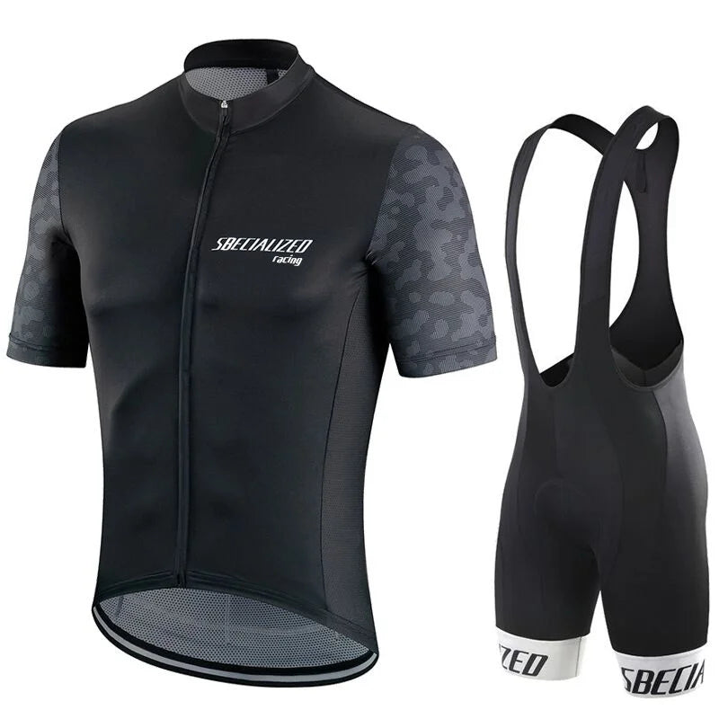 Velonix Fietskleding Set Heren – Ademende Zomer Wielertrui & Bib Shorts voor Racefiets & MTB