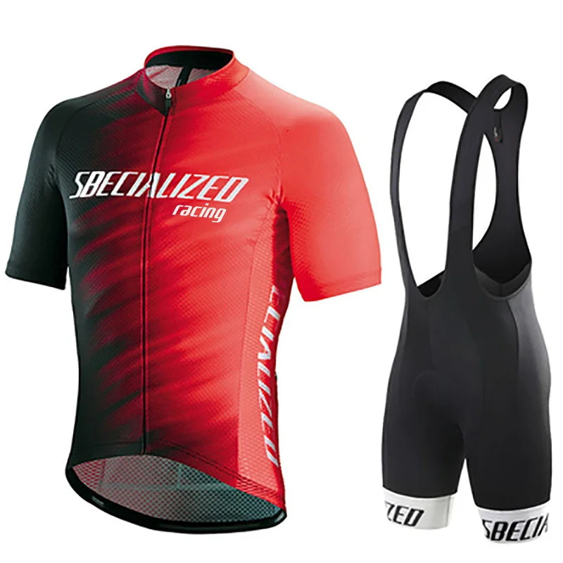 Velonix Fietskleding Set Heren – Ademende Zomer Wielertrui & Bib Shorts voor Racefiets & MTB