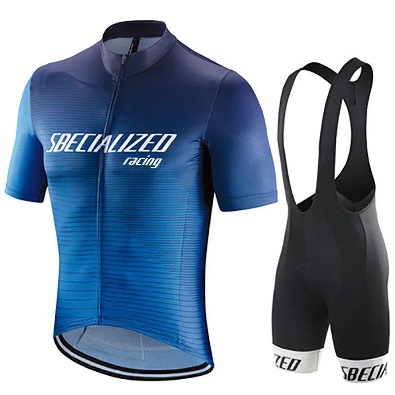 Velonix Fietskleding Set Heren – Ademende Zomer Wielertrui & Bib Shorts voor Racefiets & MTB