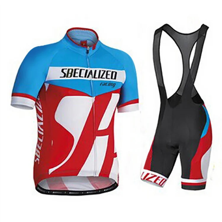 Velonix Fietskleding Set Heren – Ademende Zomer Wielertrui & Bib Shorts voor Racefiets & MTB