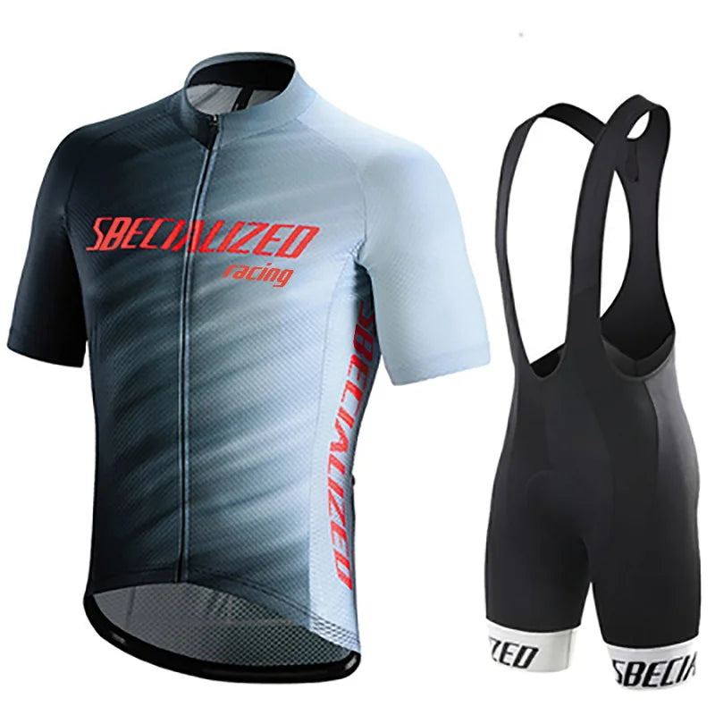Velonix Fietskleding Set Heren – Ademende Zomer Wielertrui & Bib Shorts voor Racefiets & MTB