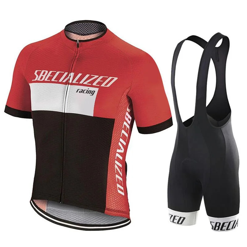 Velonix Fietskleding Set Heren – Ademende Zomer Wielertrui & Bib Shorts voor Racefiets & MTB