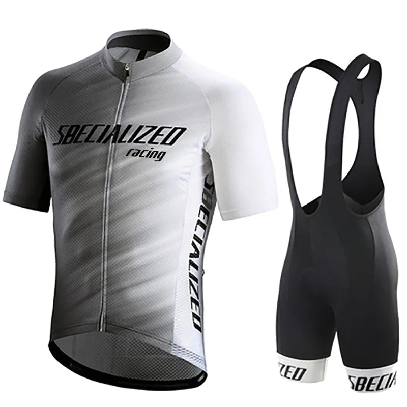 Velonix Fietskleding Set Heren – Ademende Zomer Wielertrui & Bib Shorts voor Racefiets & MTB