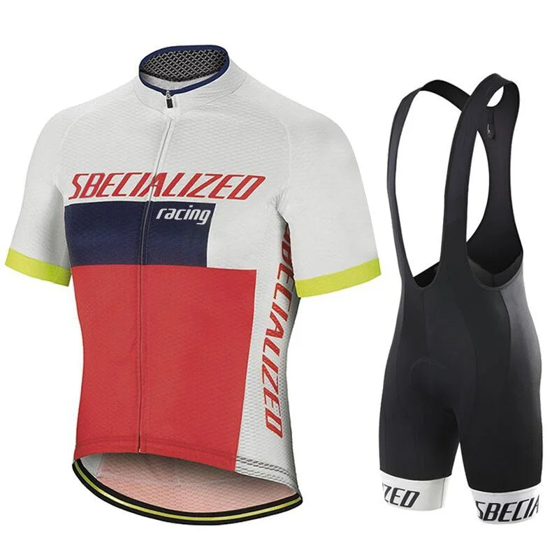 Velonix Fietskleding Set Heren – Ademende Zomer Wielertrui & Bib Shorts voor Racefiets & MTB