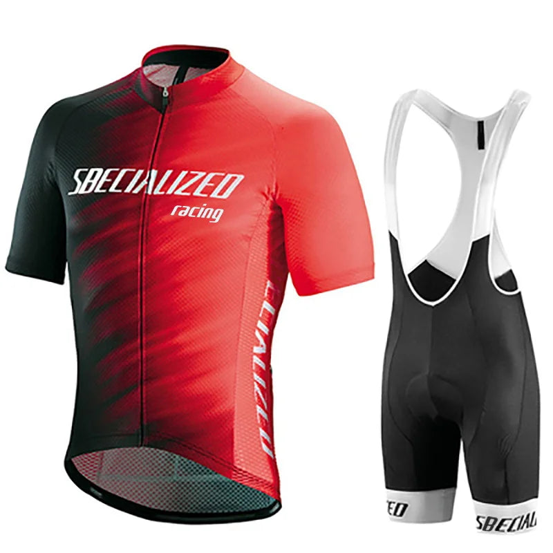 Velonix Fietskleding Set Heren – Ademende Zomer Wielertrui & Bib Shorts voor Racefiets & MTB
