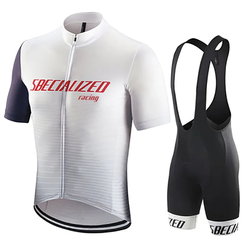 Velonix Fietskleding Set Heren – Ademende Zomer Wielertrui & Bib Shorts voor Racefiets & MTB