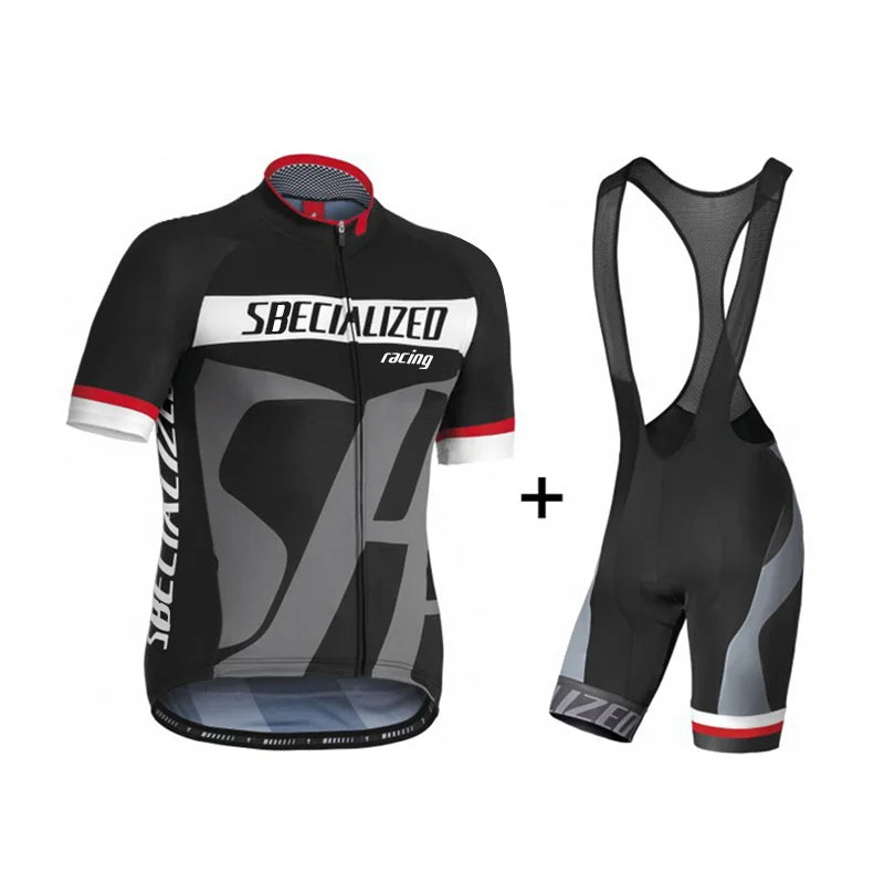 Velonix Fietskleding Set Heren – Ademende Zomer Wielertrui & Bib Shorts voor Racefiets & MTB