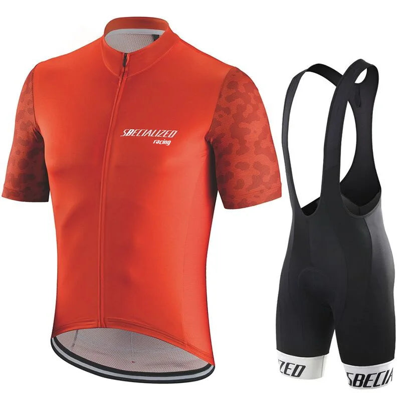 Velonix Fietskleding Set Heren – Ademende Zomer Wielertrui & Bib Shorts voor Racefiets & MTB