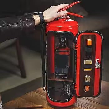 Brandblusser Minibar | Origineel cadeau & opvallende blikvanger