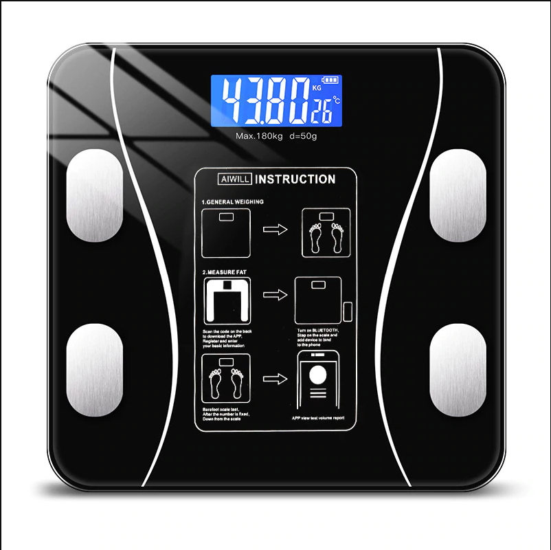 Fitscale Smart Scale – 11 Measurements & App for Health Insight