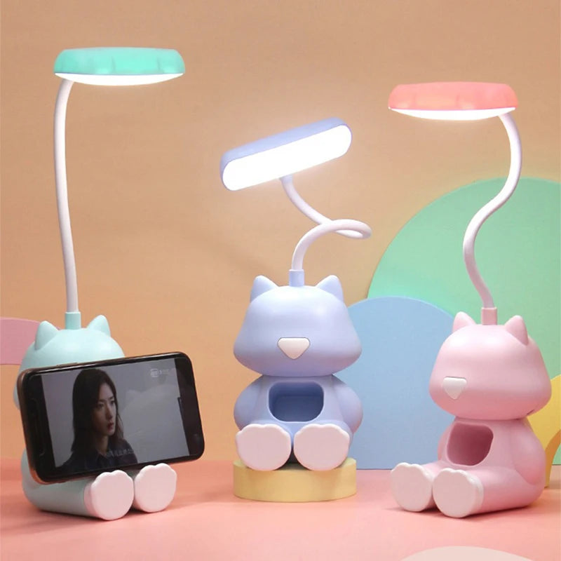 Lumibuddies – LED desk lamp flexible with color adjustment – children & study