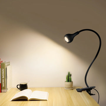 Luminix – USB LED leeslamp flexibel 1W – voor bed, laptop en kantoor