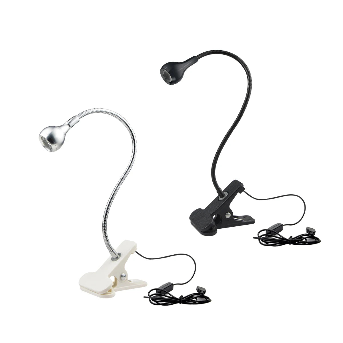 Luminix – USB LED leeslamp flexibel 1W – voor bed, laptop en kantoor