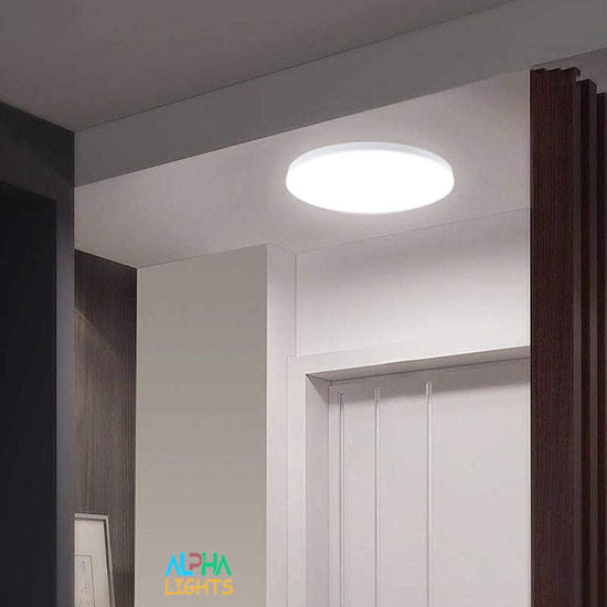 Alpha Lights – LED plafondlamp flush mount 15cm – IP44 waterdicht