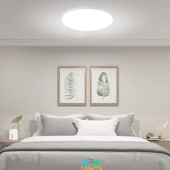 Alpha Lights – LED plafondlamp flush mount 15cm – IP44 waterdicht