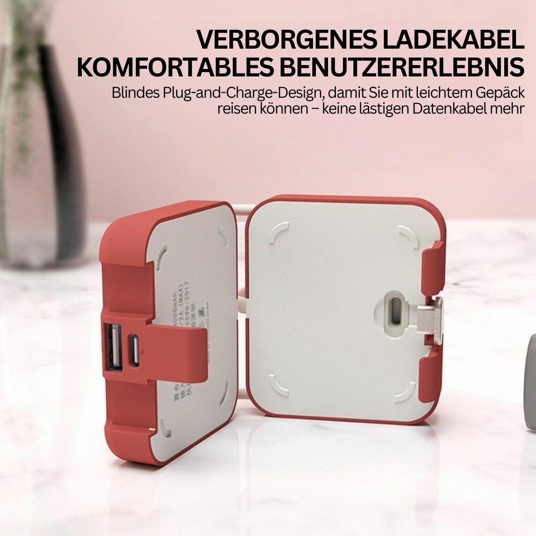 FoldCharge Opvouwbare Powerbank – Compact en Altijd Opgeladen