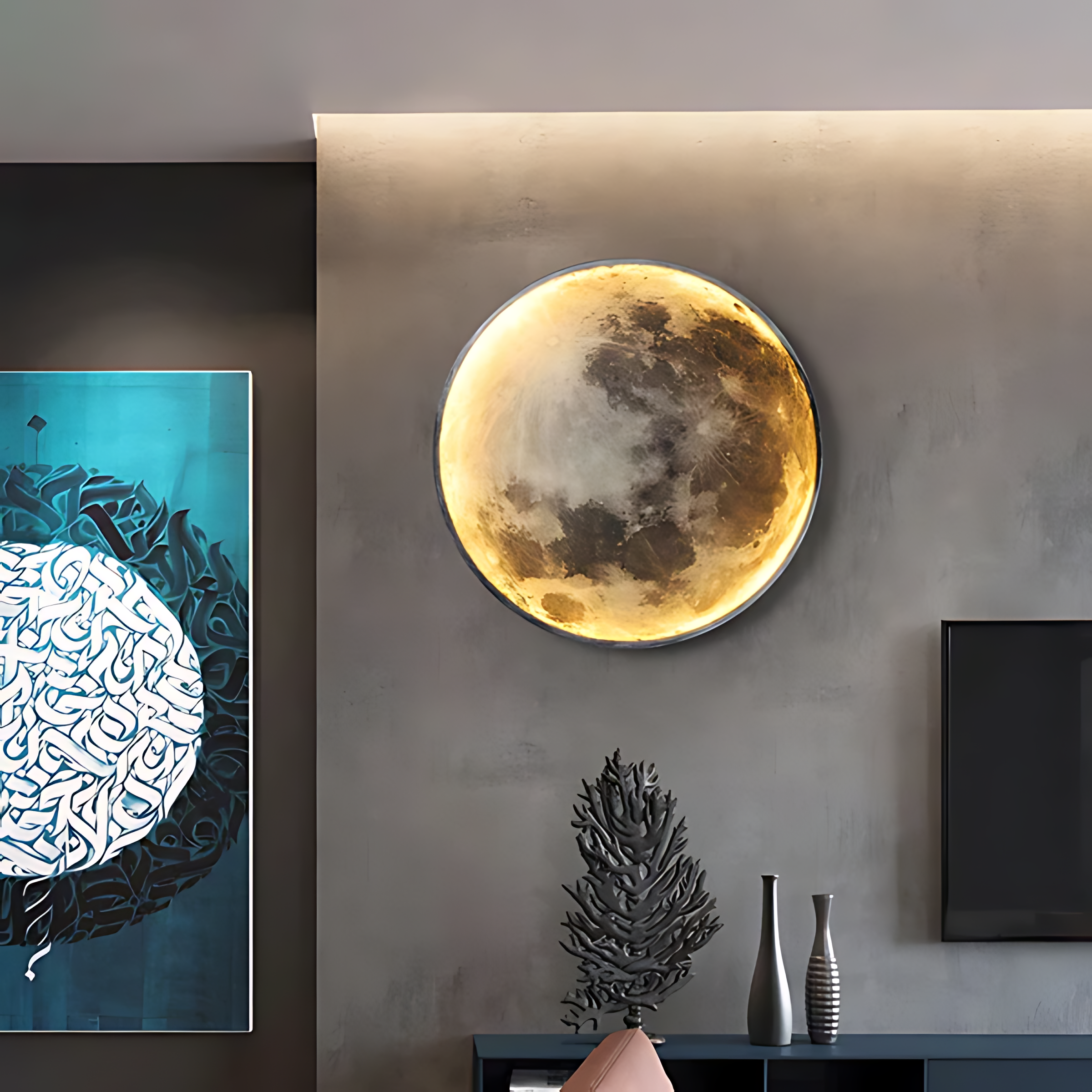RadiantNights | Betoverende Wandlamp | Magische Sfeerverlichting