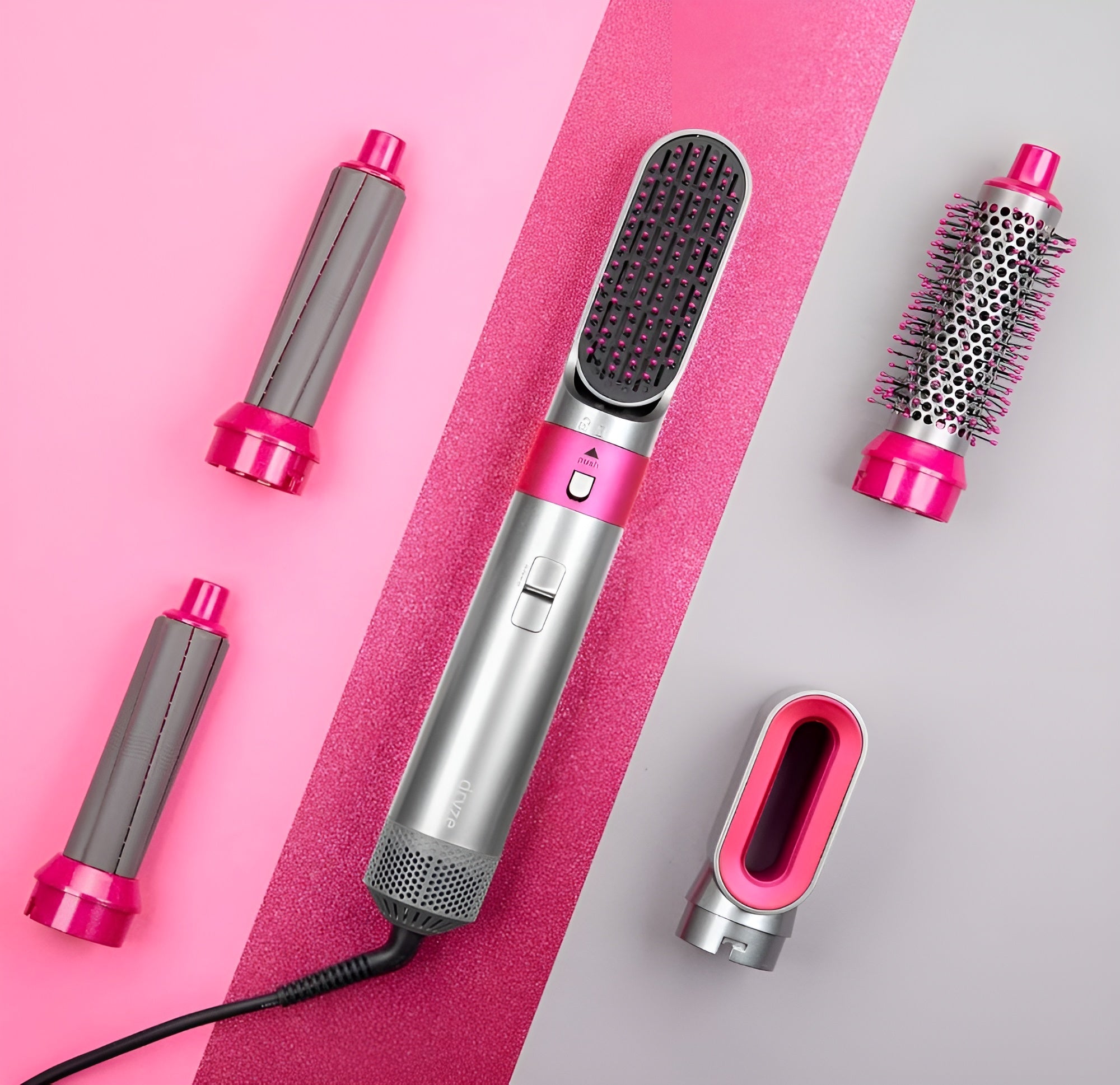 Haironic – 5-in-1 hairstyler Coanda-technologie – voor alle haartypes