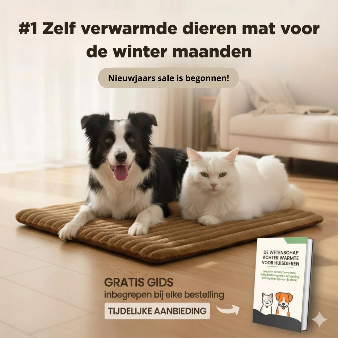 Despídete de los suelos fríos: ofrece a tu mascota un calor delicioso y natural