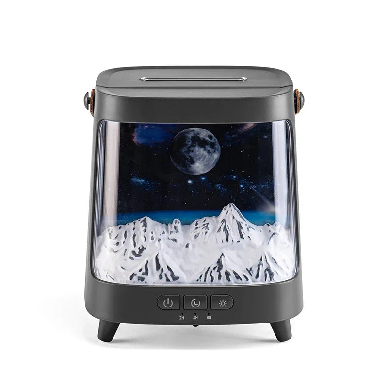 Galaxy Flame Aroma Diffuser with Night Light and Remote Control