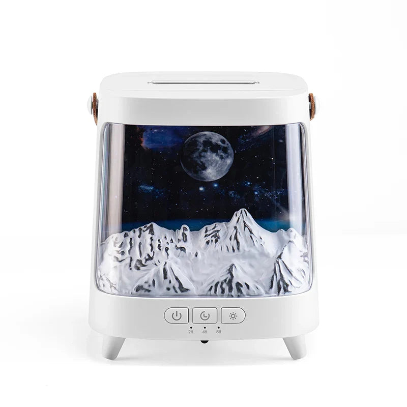 Galaxy Flame Aroma Diffuser with Night Light and Remote Control