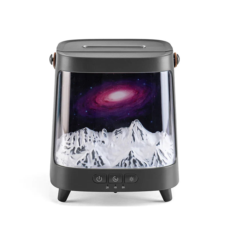 Galaxy Flame Aroma Diffuser with Night Light and Remote Control