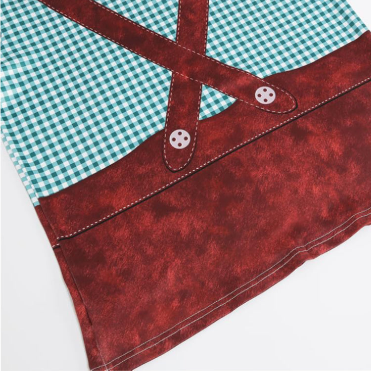 Wiesngaudi – T-Shirt met Lederhosen-Print – Jouw Feestticket naar de Wiesn