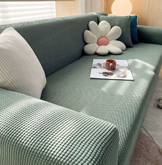 CouchWrap Bankhoes – Waterdichte Bescherming in Stijlvol Jacquard