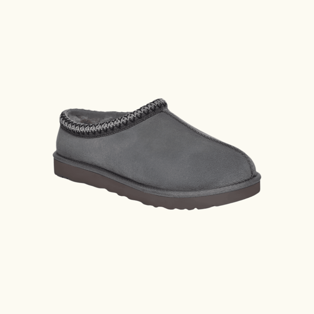 Tasman Pantoffels – Warme Suède Pantoffels met Schapenwollen Voering