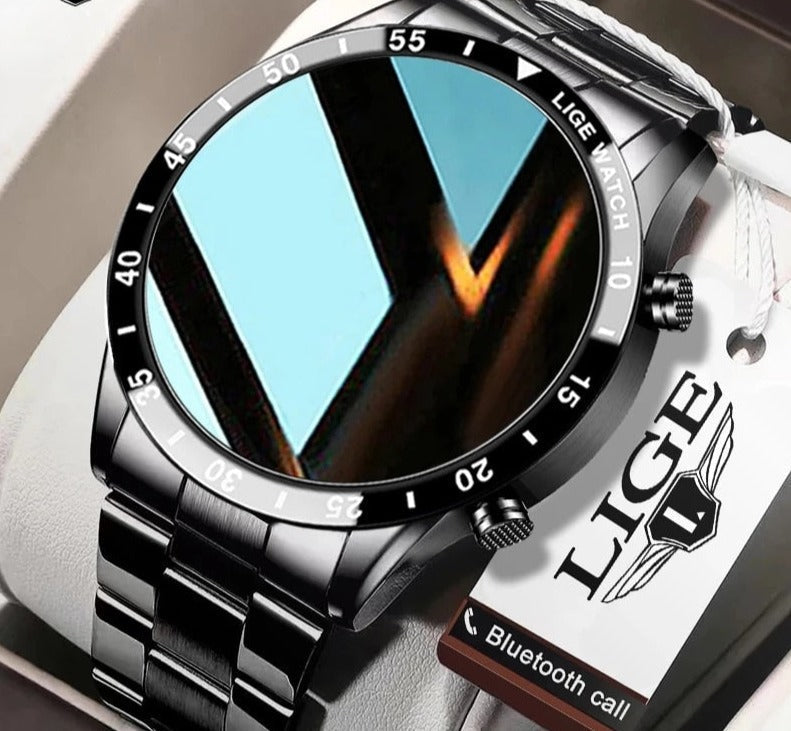 Luxe Smartwatch Men | Multisport, Notifications & Stylish Design