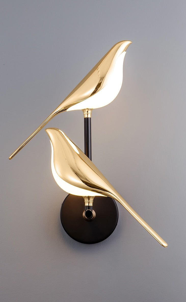 Luminara - Modern LED Bird Lamp – Magnetic Wall & Table Design