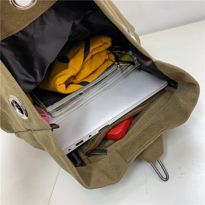 Mochila de viaje – Mochila de lona resistente para deporte y uso diario