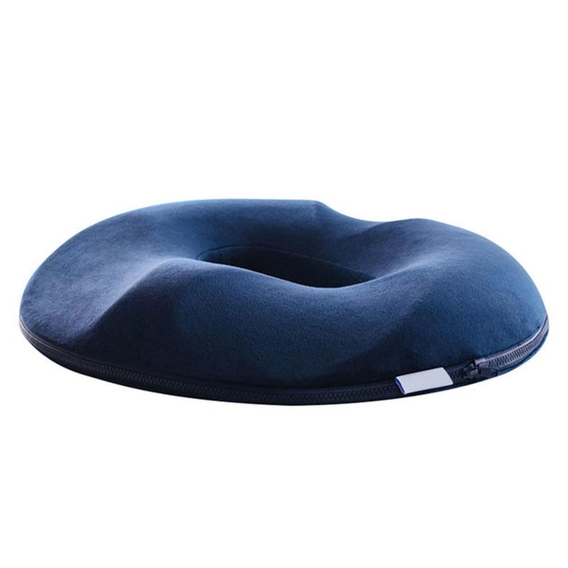 ReliefCushion – Seat Cushion Memory Foam Donut Shape – Against Pain