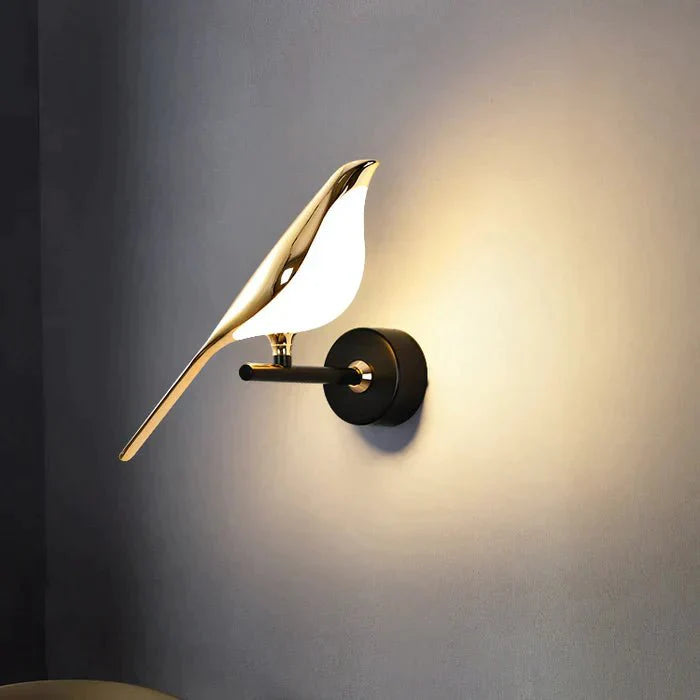 Luminara - Modern LED Bird Lamp – Magnetic Wall & Table Design