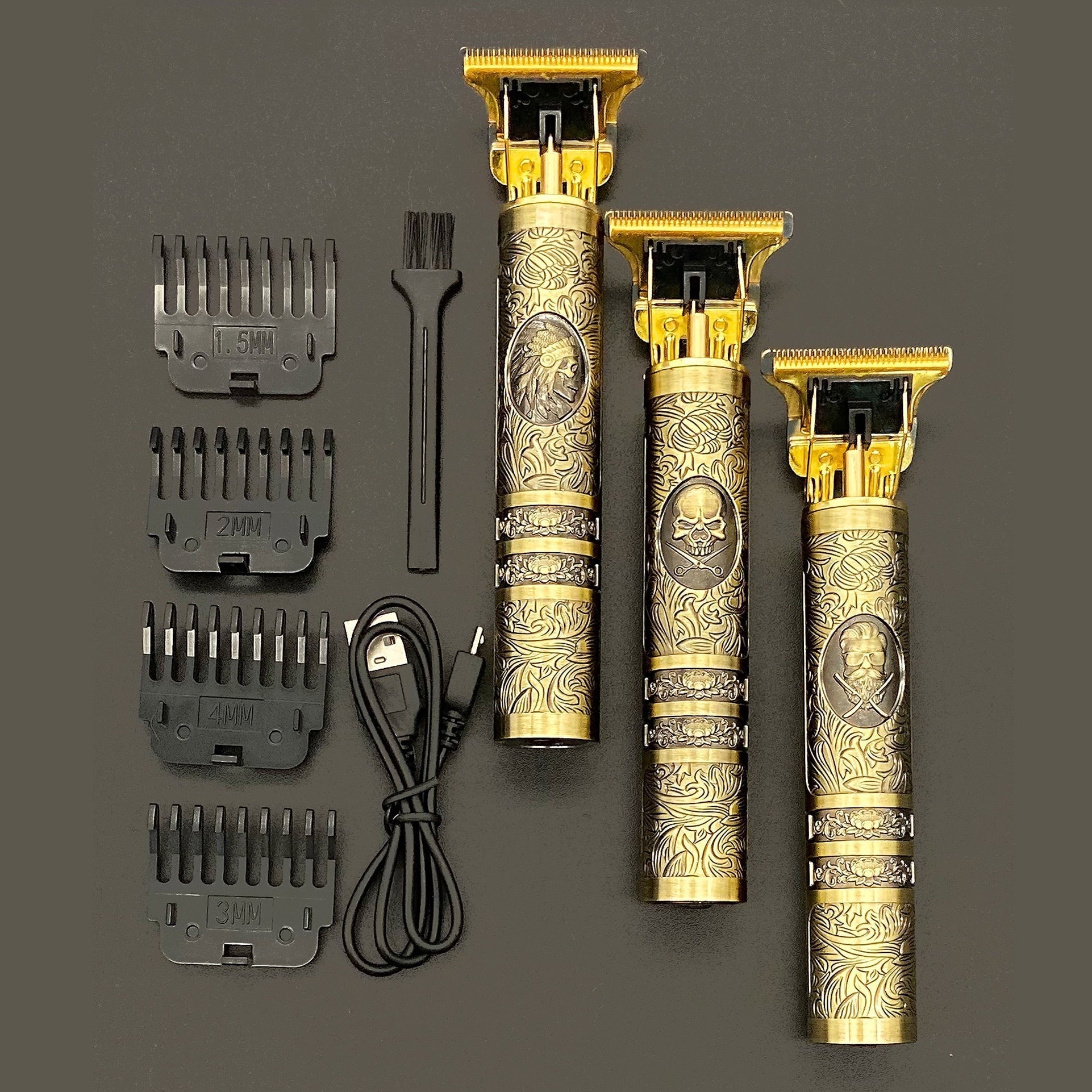Skulltrim Vintage Beard Trimmer – Retro Design & Powerful Precision