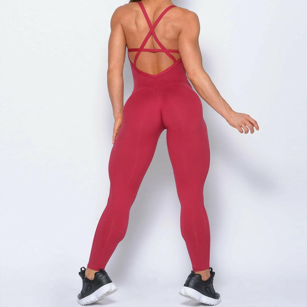 Melzano Active - Yoga Bodysuit Gym Set