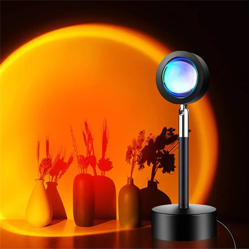 Sunset Lamp with 4 Colors - GlowSphere | Ambient Lighting for Every Room
