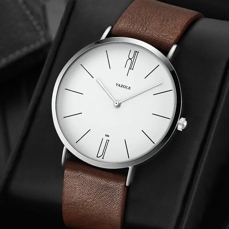 Monteluce Herenhorloge – Elegant Old Money Design met RVS Armband 40 mm