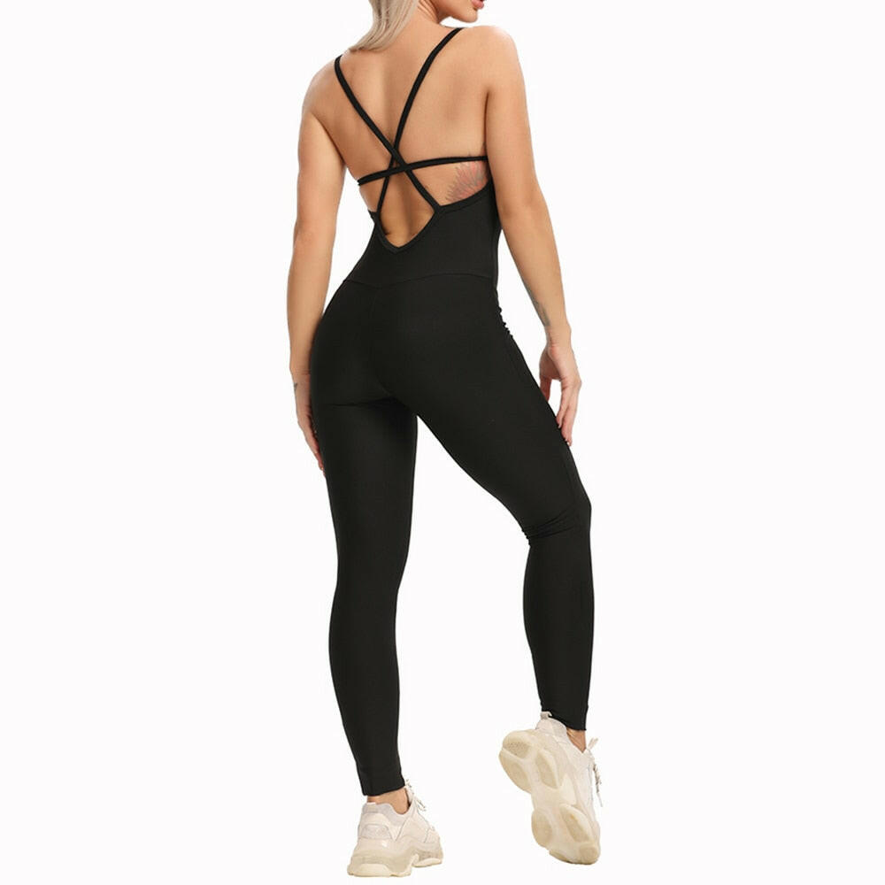 Melzano Active - Yoga Bodysuit Gym Set