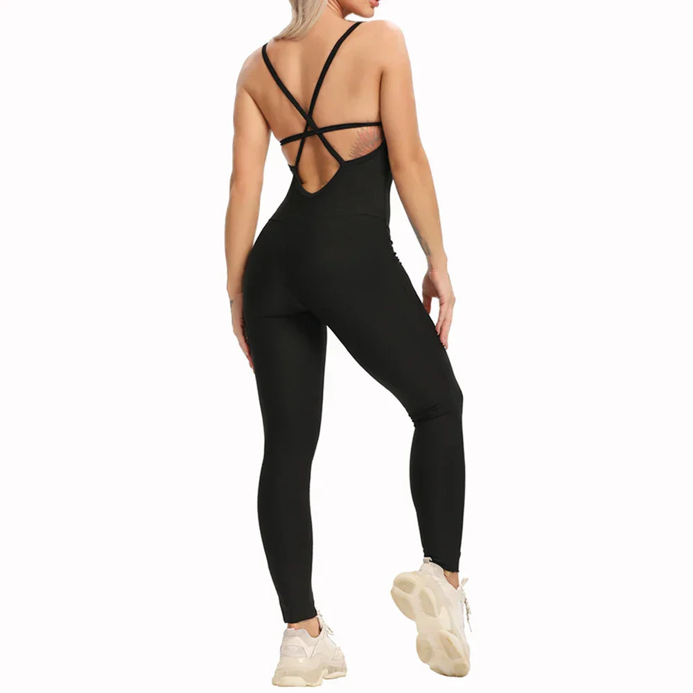 Melzano Active - Yoga Bodysuit Gym Set